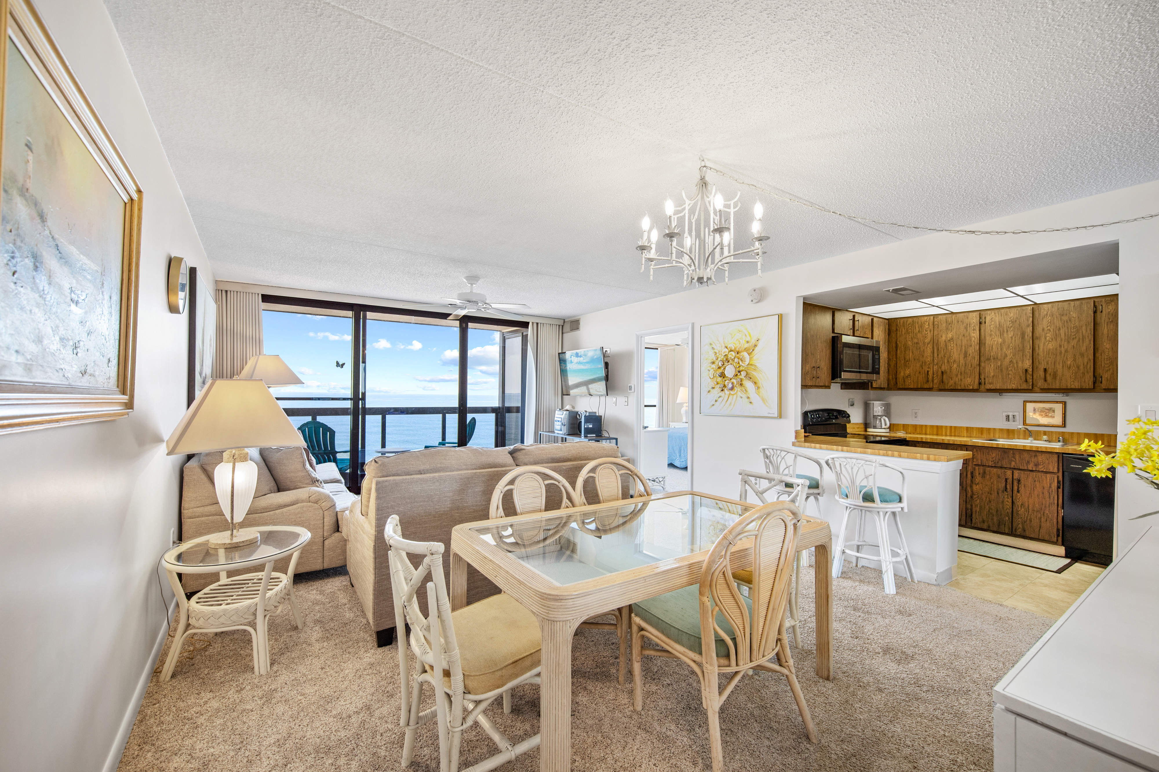 The flow of this living space is great!