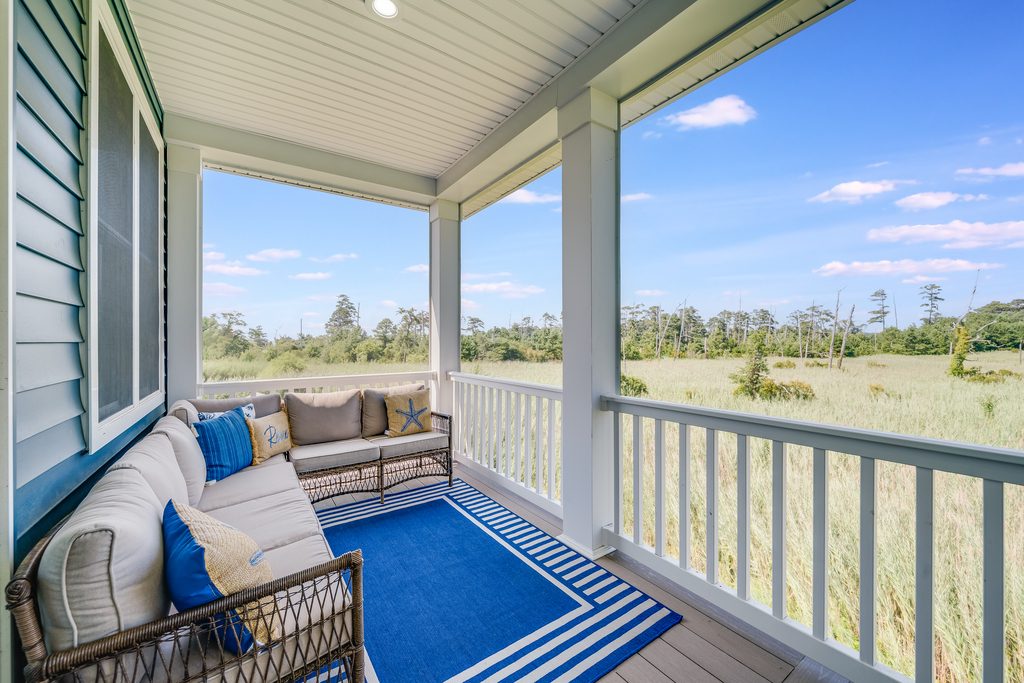 Relax with a good book and take in that salty, sweet sea breeze.