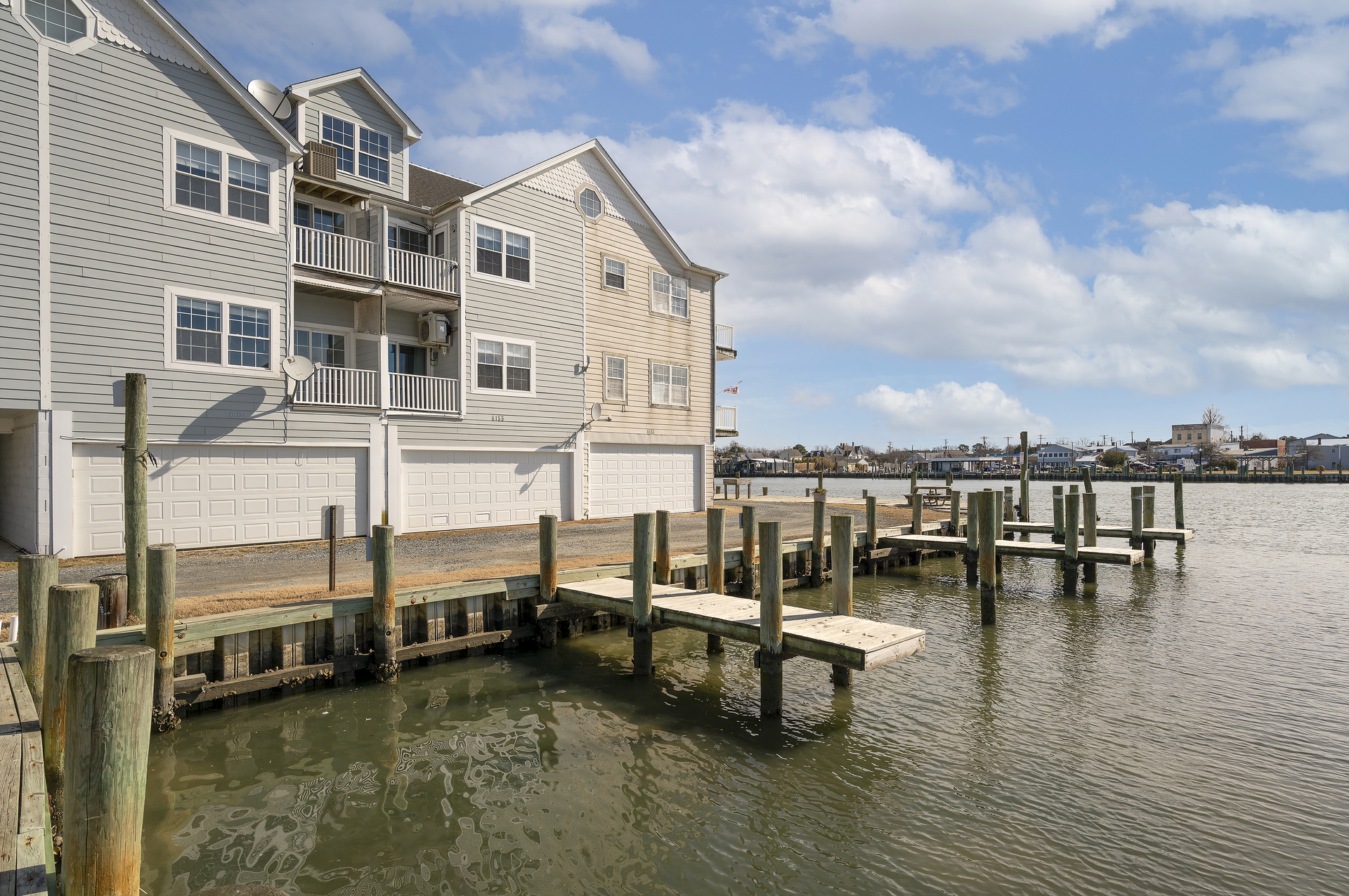 You'll be sitting right at the water's edge!