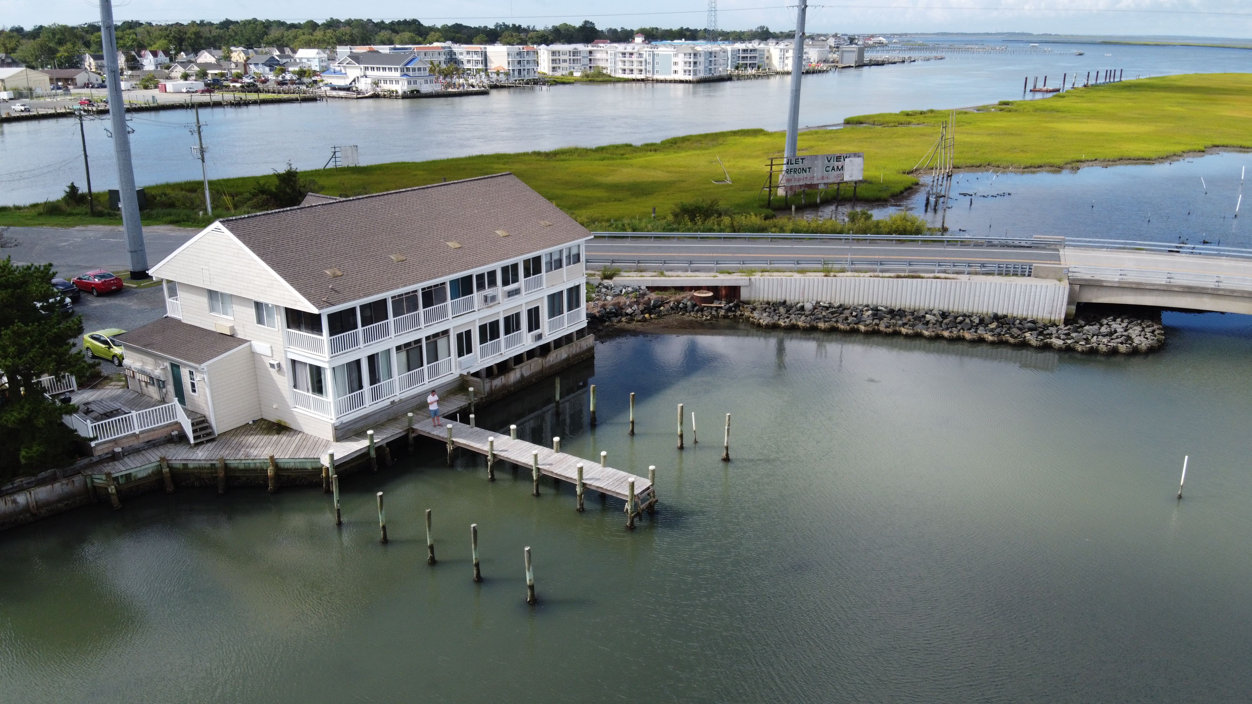 Fish and Crab right off the Pier.