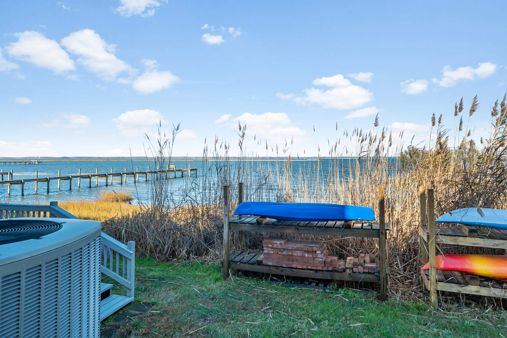 You can access the Bay via the Marsh - there is no Dock.