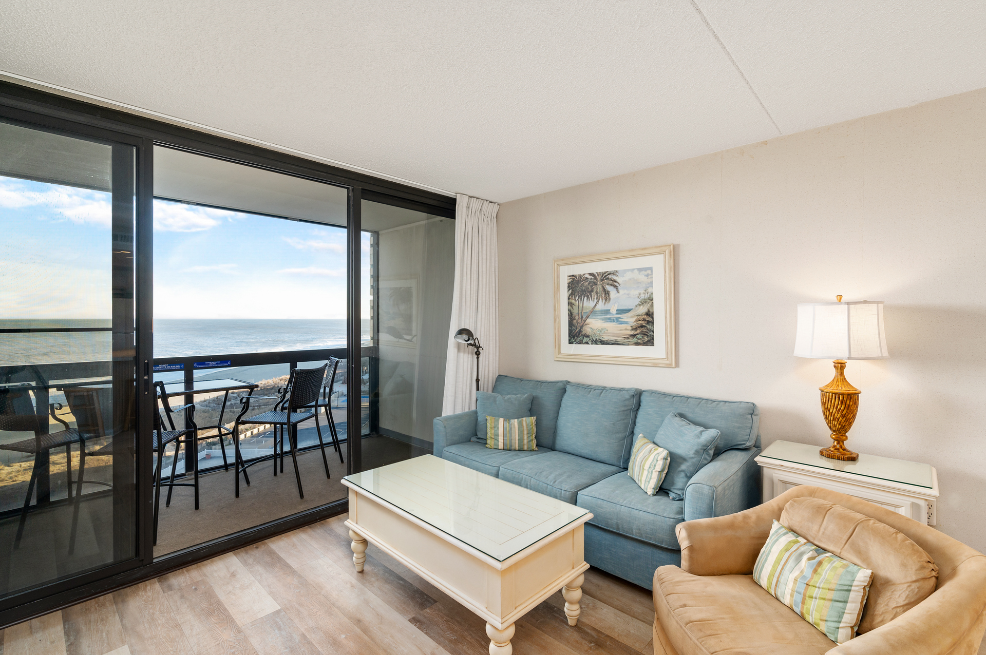 The warm & inviting Living Room is perfect to reconnect with Family & Friends!