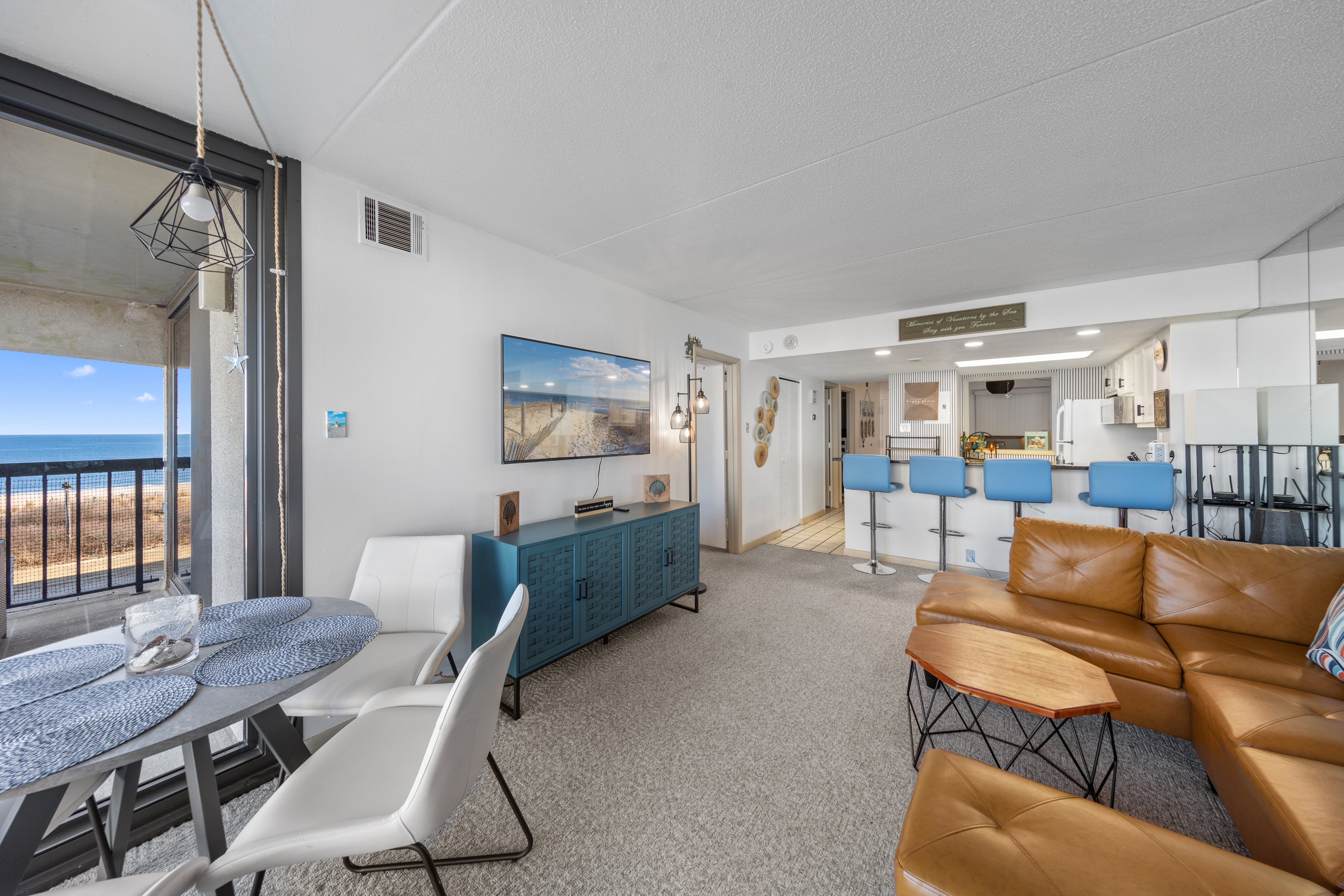 Relax for a Family movie night on the Flat Screen TV!