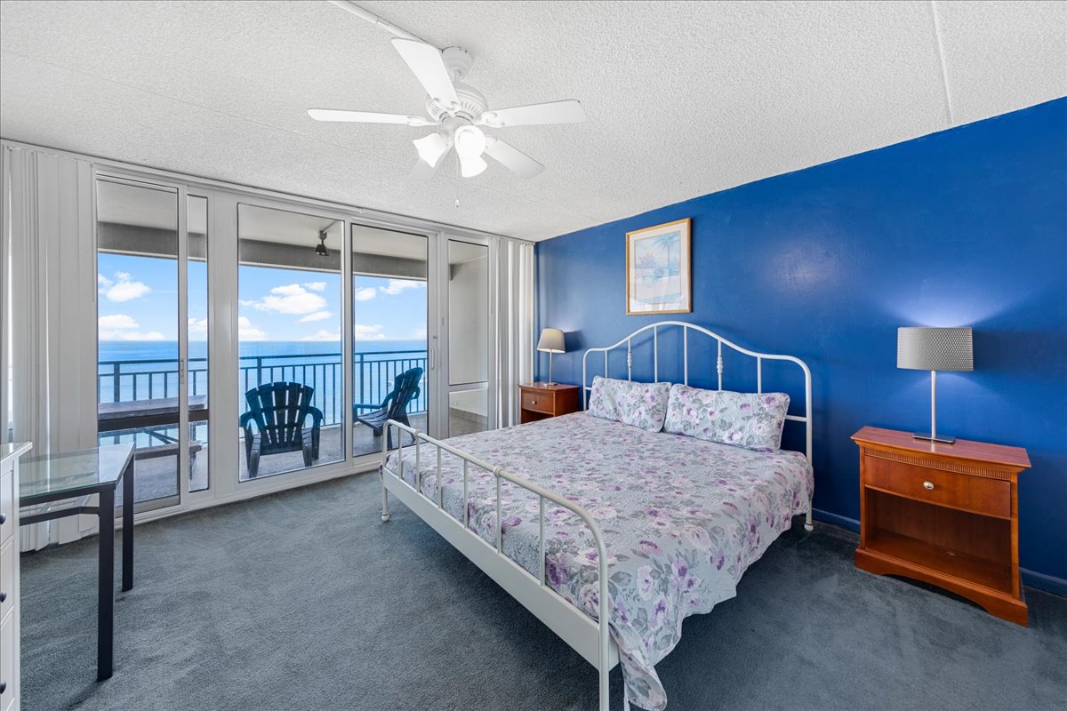 The Primary Bedroom is a Breathtaking Ocean Escape!