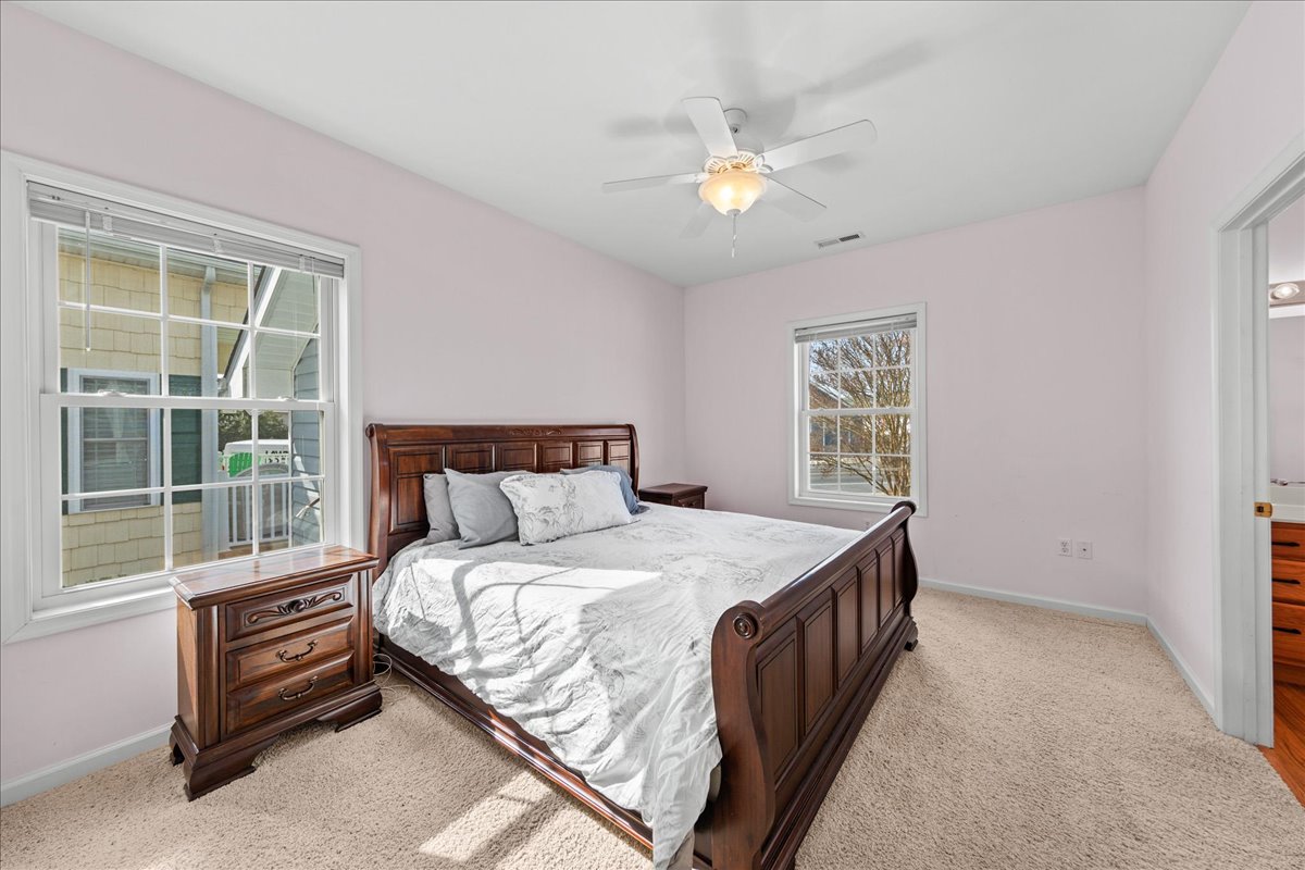 The Primary Bedroom is a Luxurious Retreat.