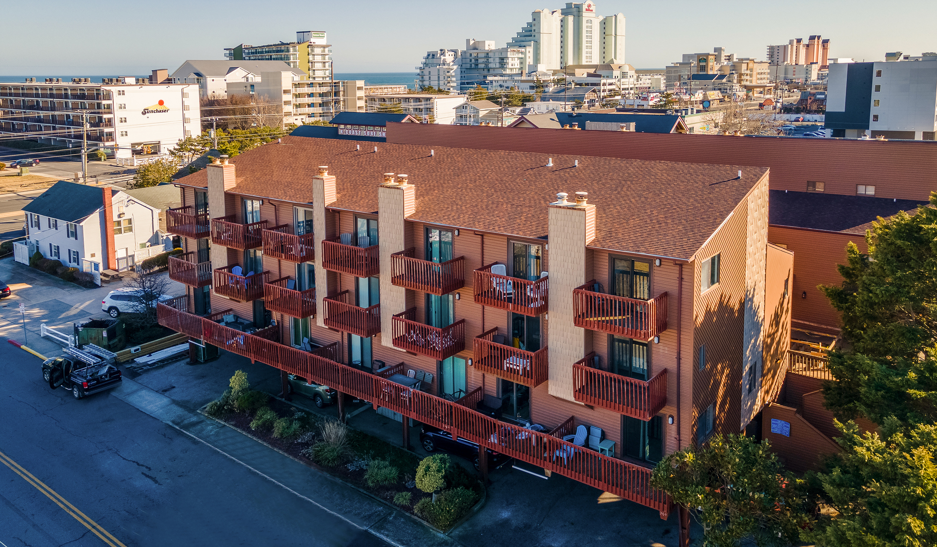 Yellow Bird is located on Trimper Ave. just a short walk from the beach and Jolly Rogers Amusements!!