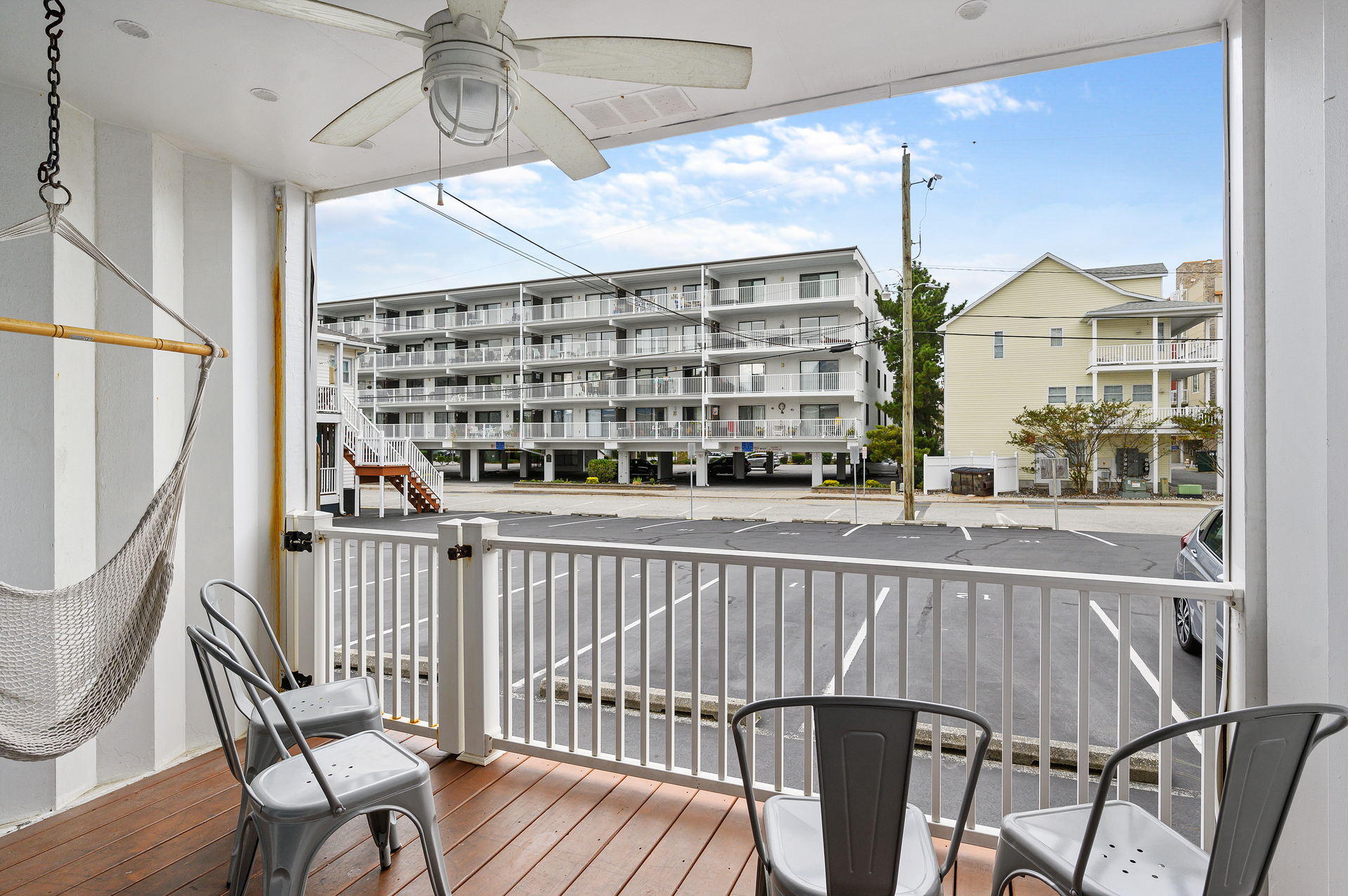 View off of the balcony