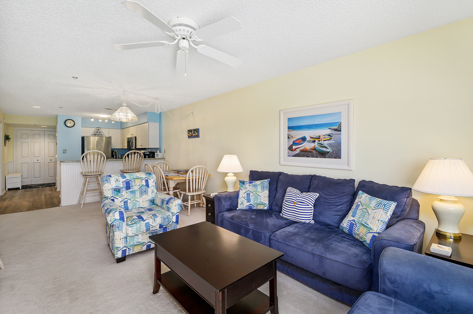 Cozy and Open Living areas, you won't miss out on any family fun!