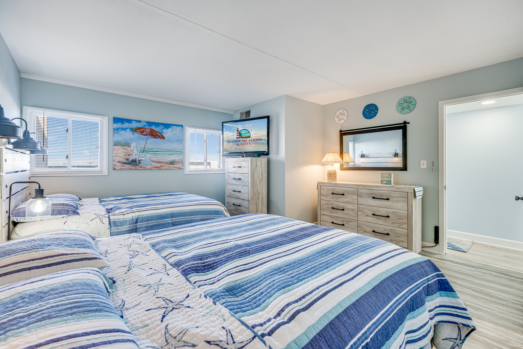 Unwind while watching your Favorite Movie on the Flat Screen TV!