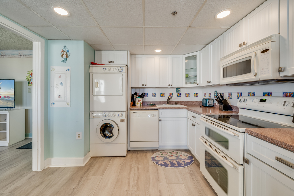 You have all the Major Appliances and conveniences of home right here!
