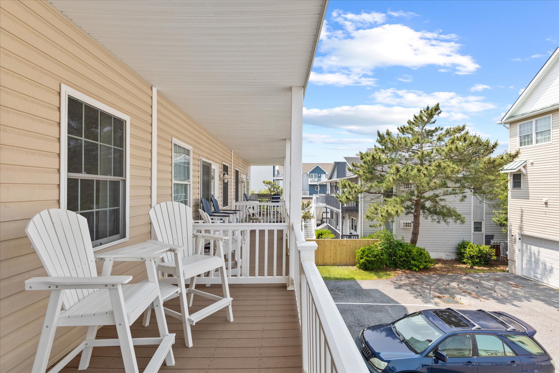 Relax with your morning cup of coffee.