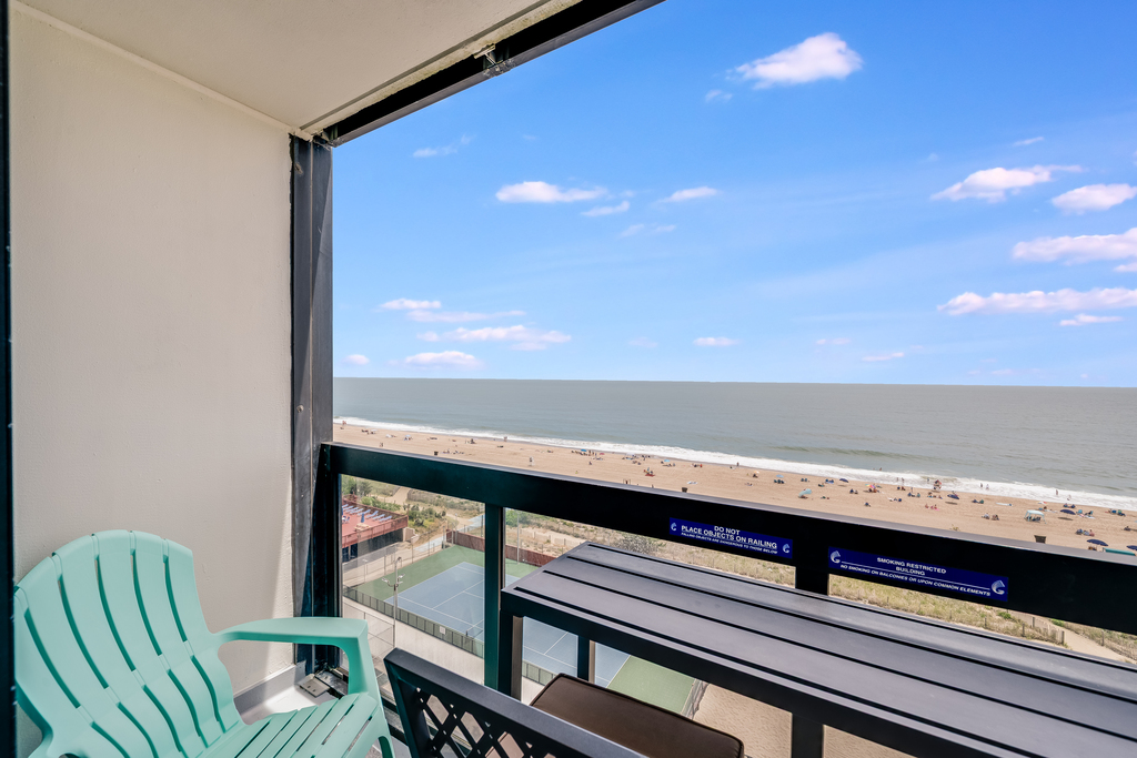 Take a front-row seat to the beautiful ocean views and clear blue skies right from your private balcony.