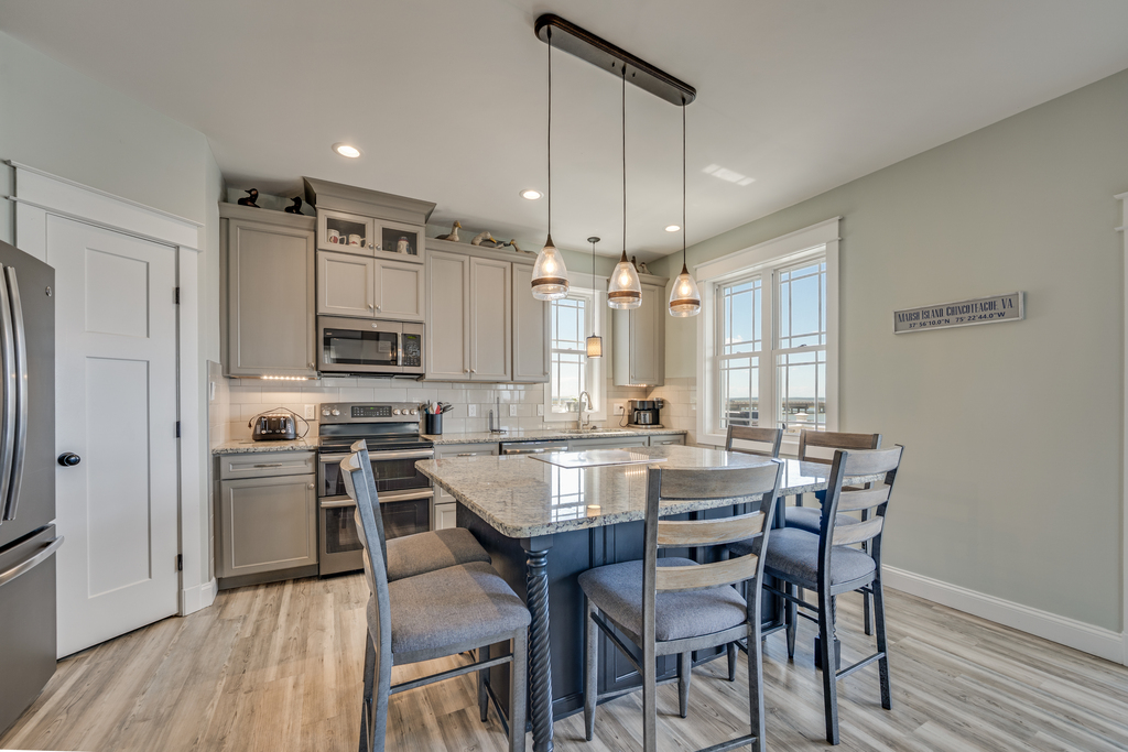 The Chef in your Family will love the Gourmet Kitchen!