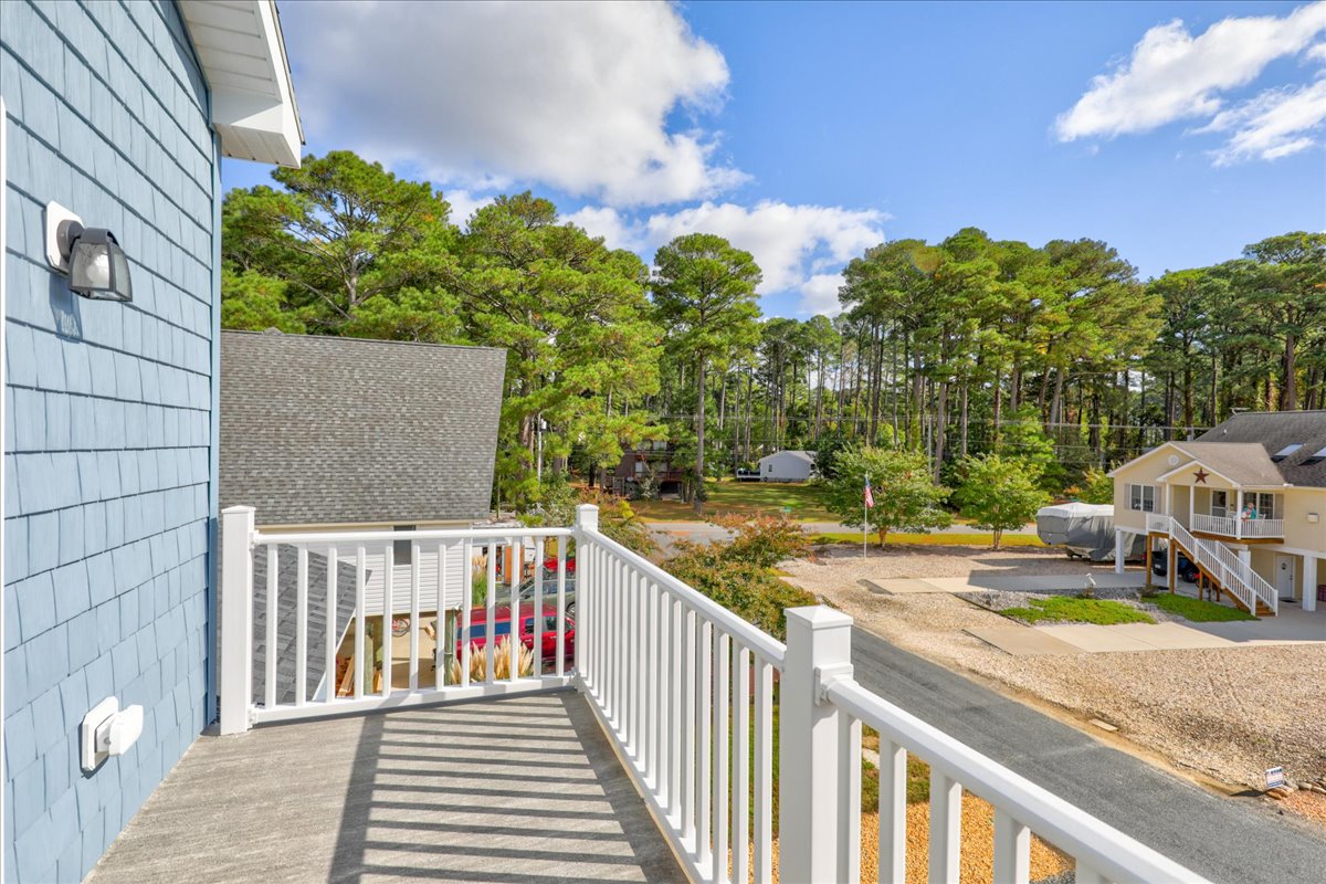 Another Balcony View from Bedroom 3.
