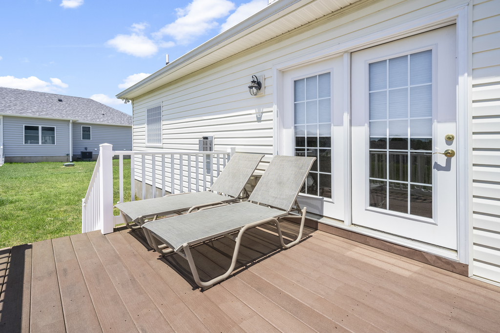 Catch some rays on the Deck or curl up with a good book.