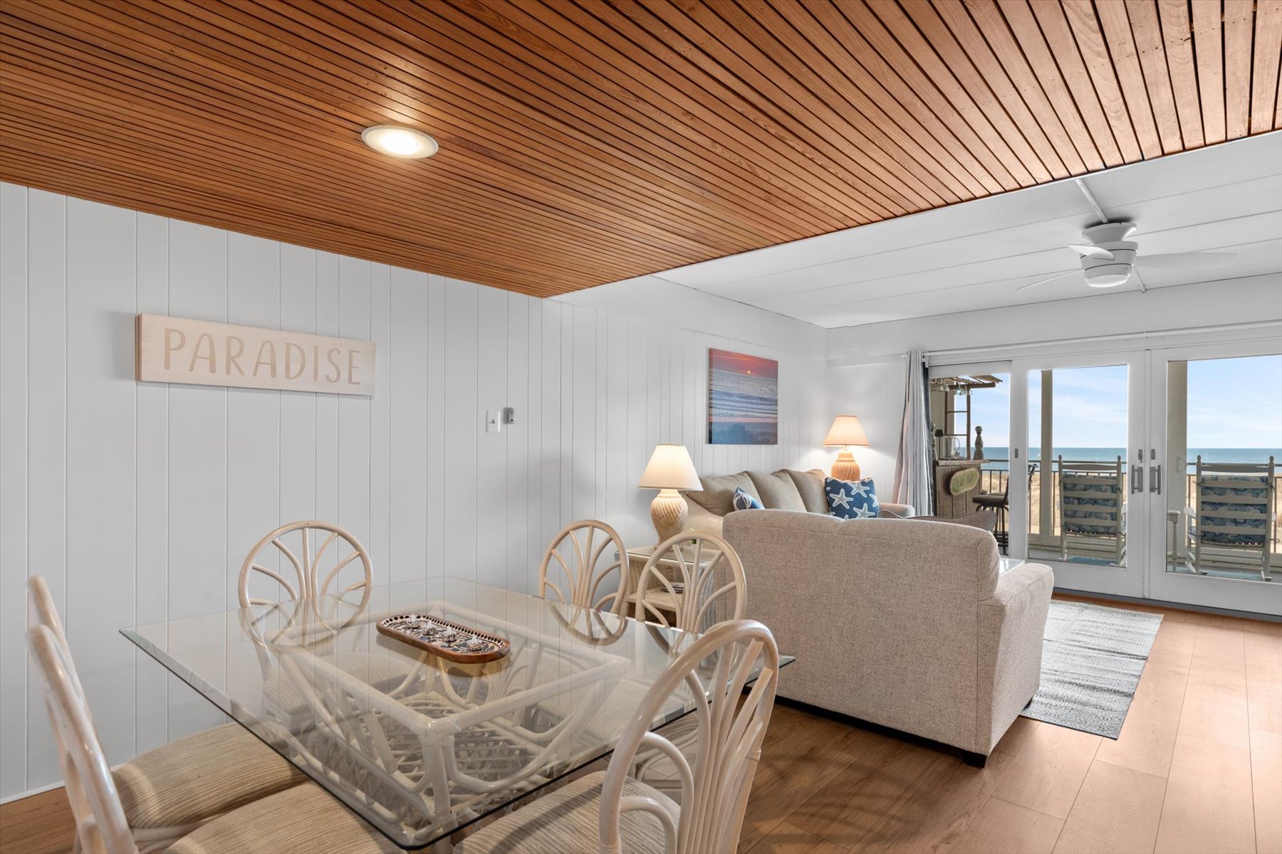 Stay connected with the whole family with the open floor plan!