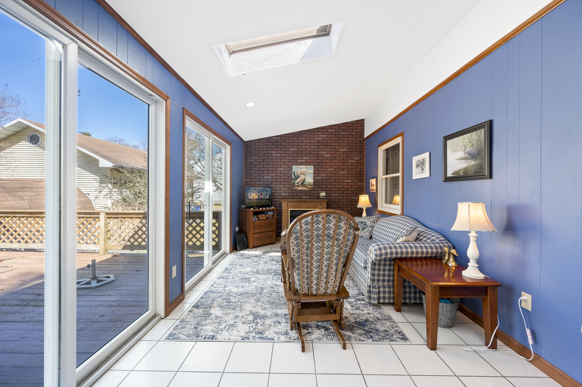 A cozy place to curl up with a good book.