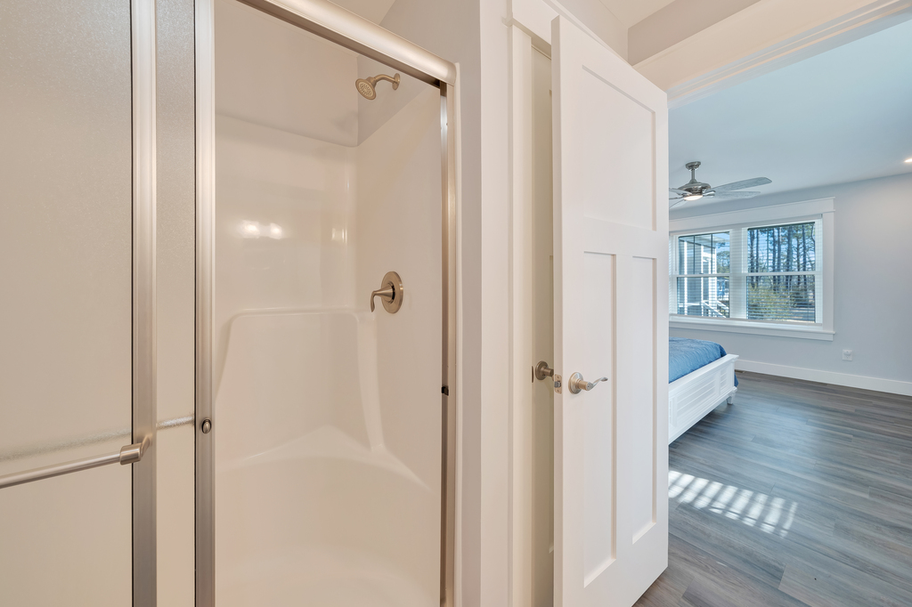 Walk-in Shower.
