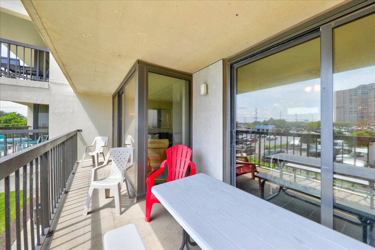 Sip your morning coffee on your private balcony!