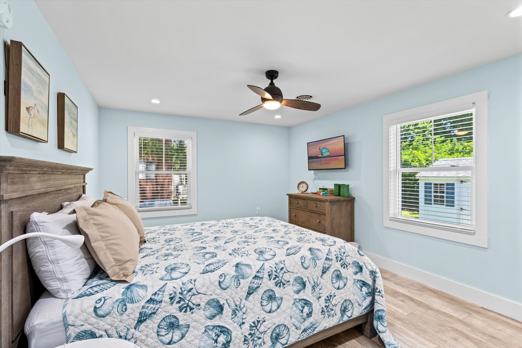 All Bedrooms have Flat Screen Smart TV.