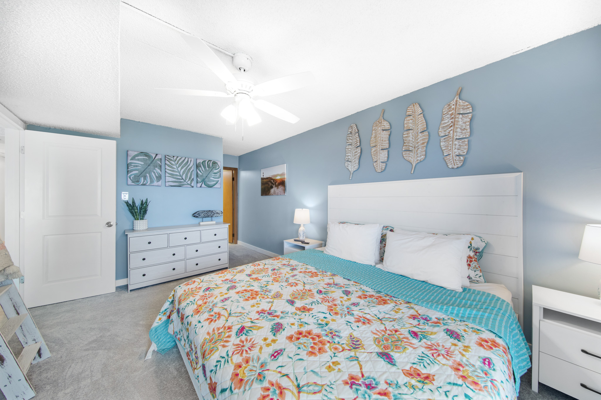 Relax and rejuvenate in the Plush King Bed