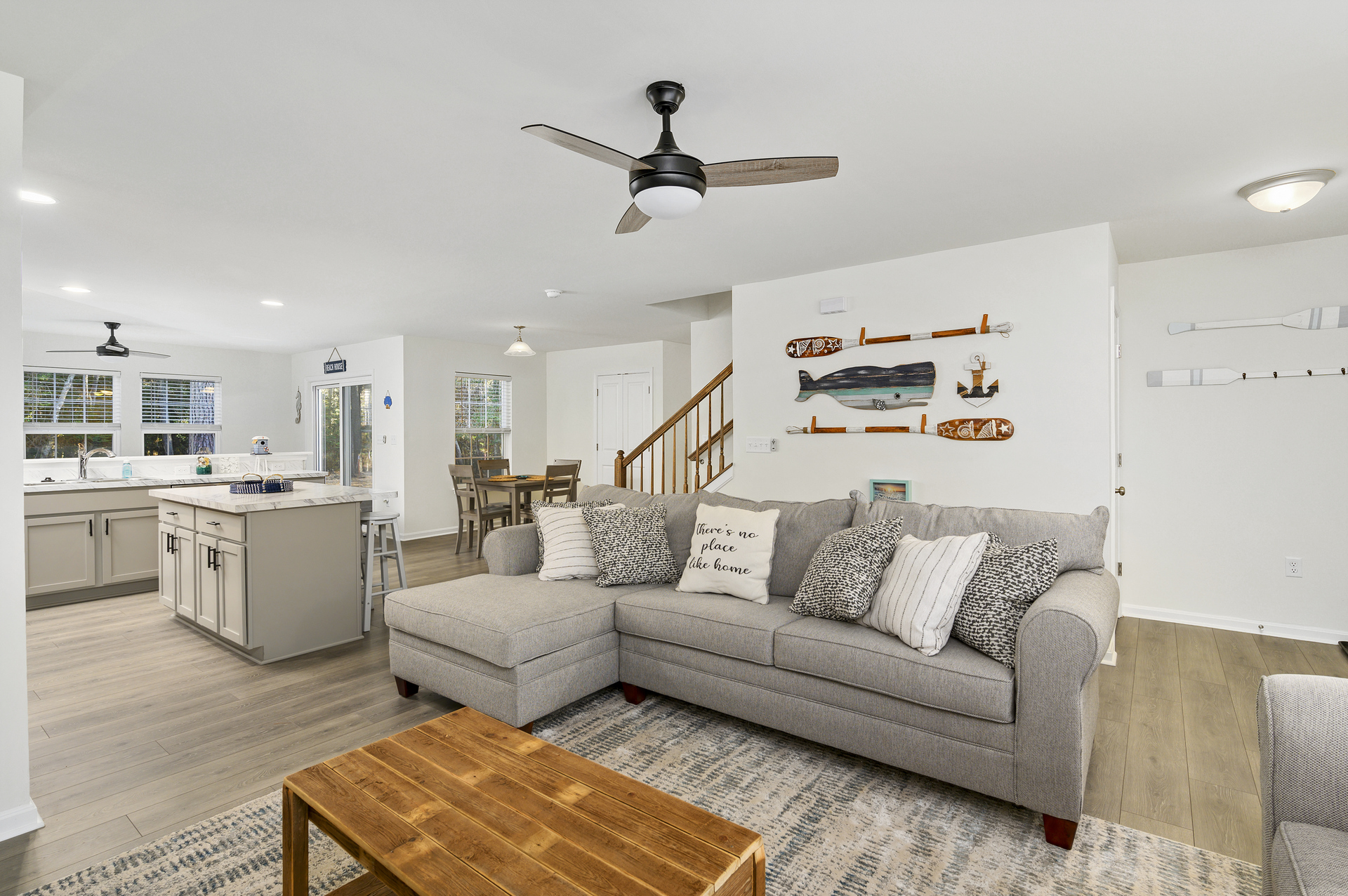 Colors pulled straight from Nature with a whimsical Coastal Flair.