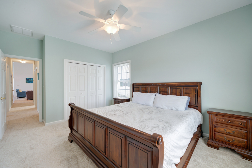 Enjoy the Plush King Bed & Abundant Natural Lighting