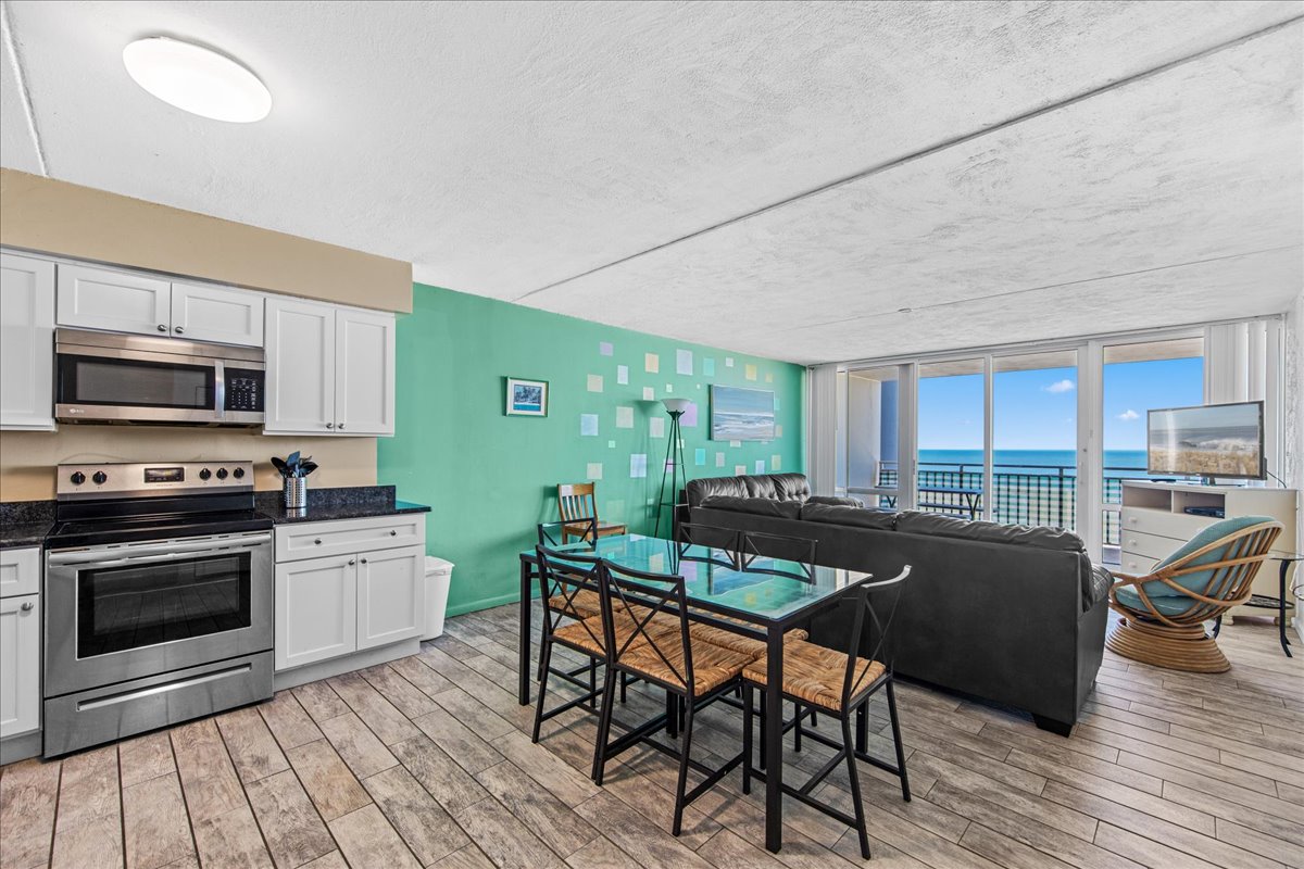 Gorgeous, New Flooring is Reminiscent of a Stroll on the Boardwalk!