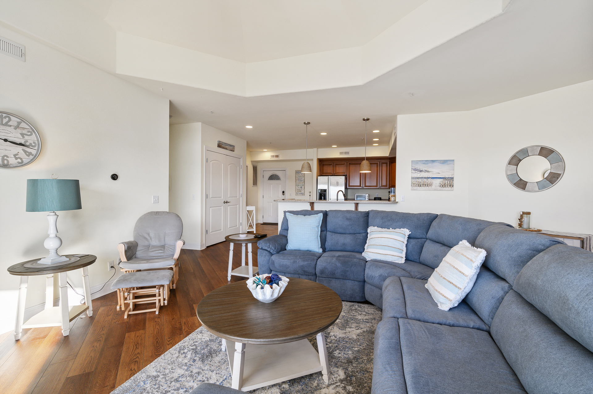 Plenty of room for the whole gang to relax and spend time together without ever feeling crowded.