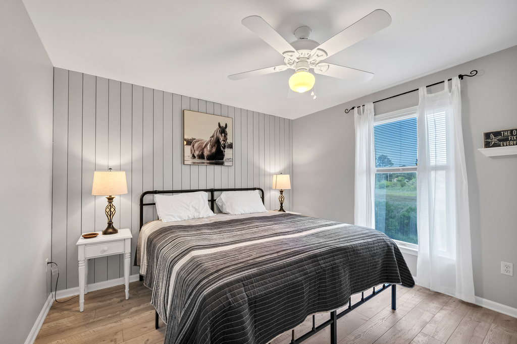 Bedroom 2 also has a comfy Queen Bed