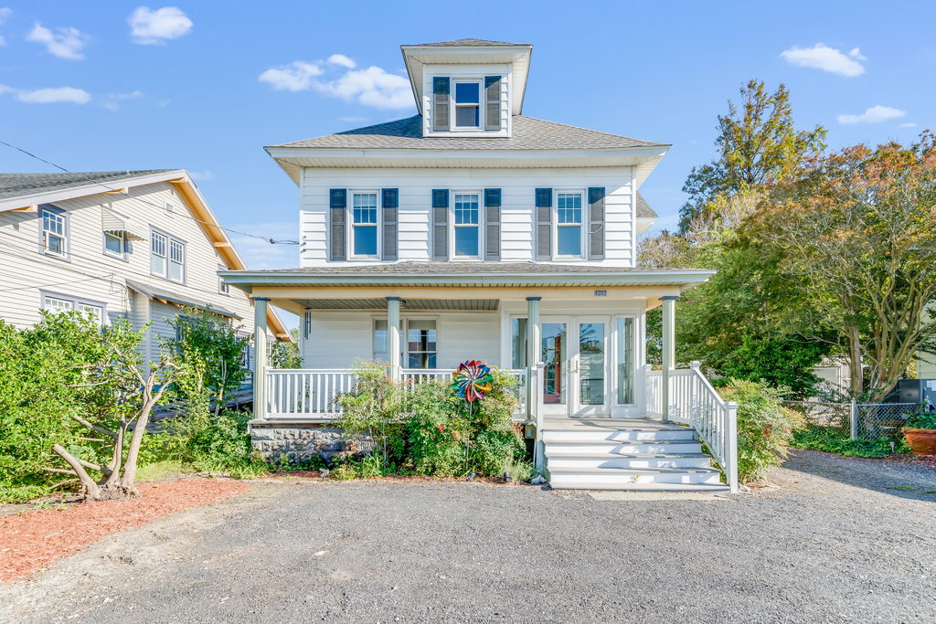 Take in lovely Bay Views from the upper floor.