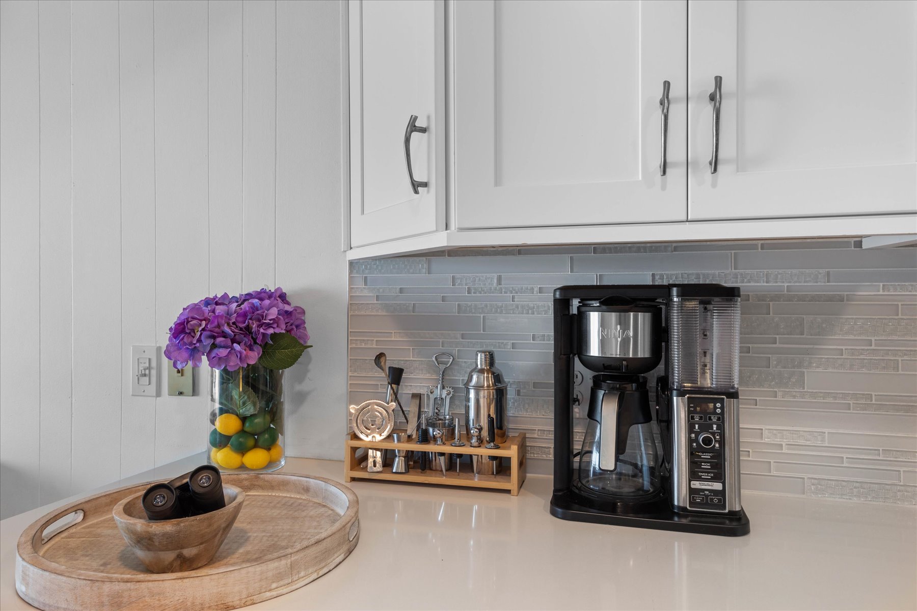 This home is equipped with a Drip Coffee Maker.