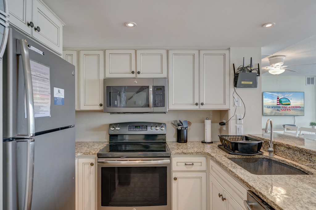 Well Stocked with everything you'll need to make mealtime an Ocean Breeze!