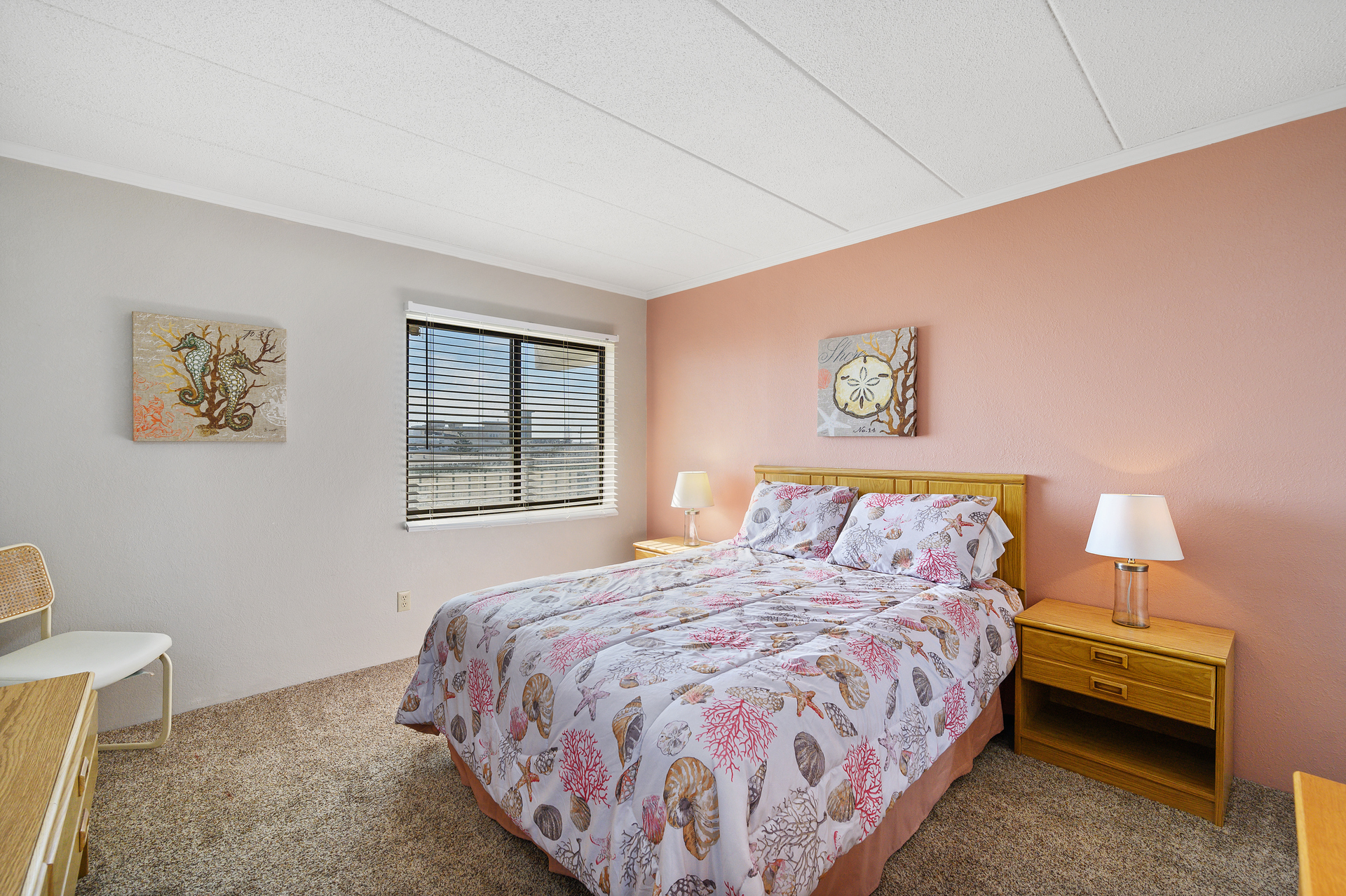 Bedroom 2 will sleep 2 in comfort in the Queen Bed