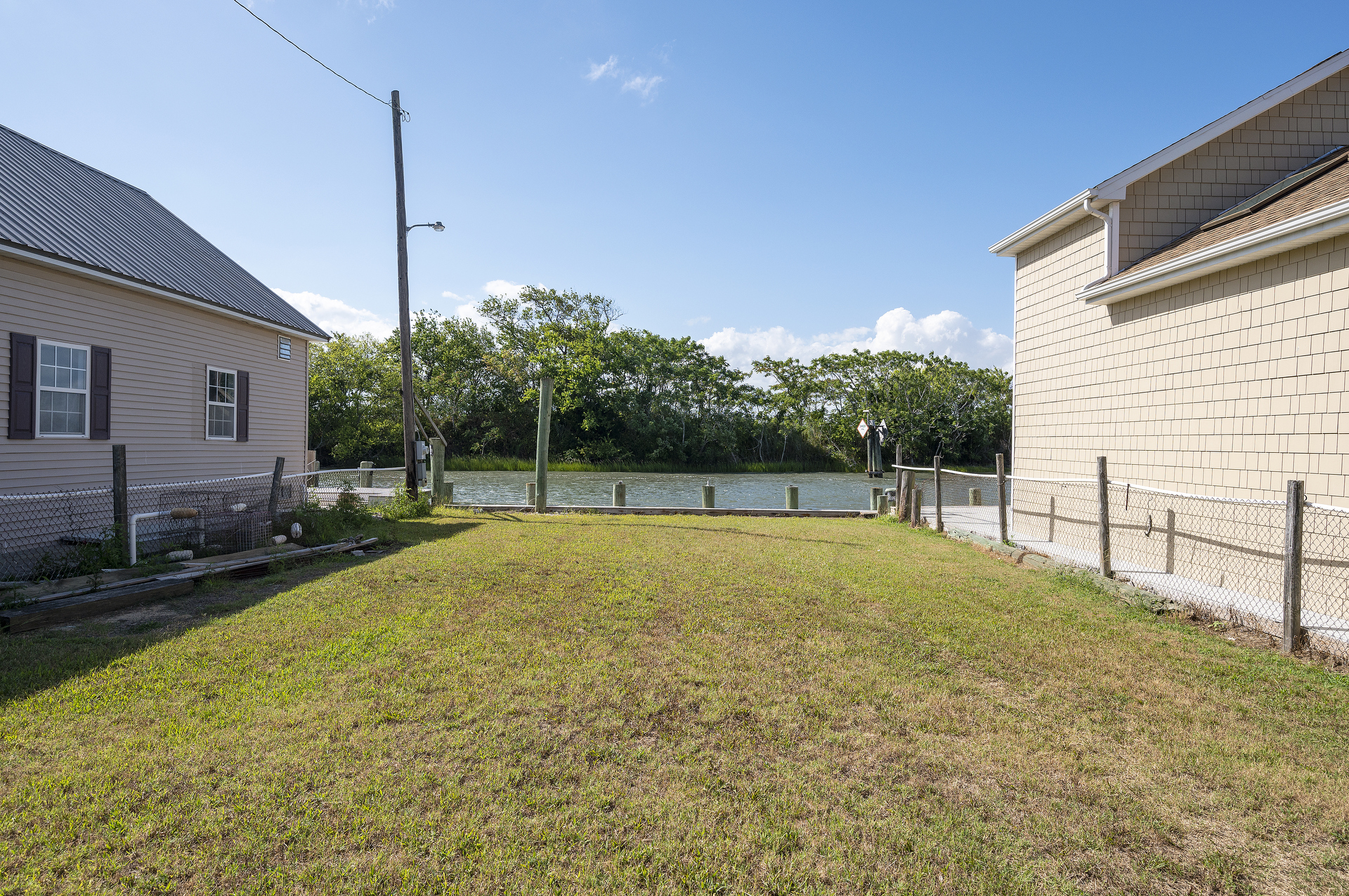 Watch the Sunset over Lewis Creek. This Lot is not part of the property and is private.