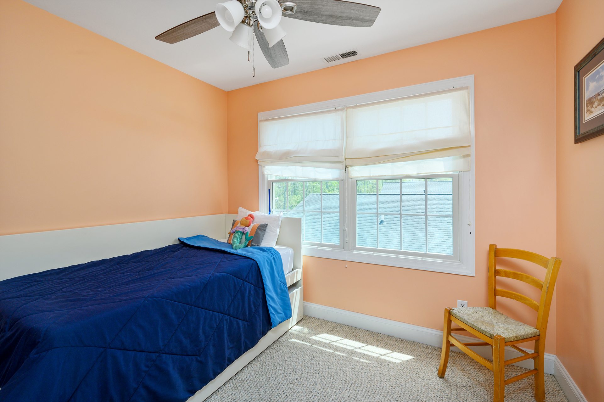 A delightful room for the kiddos.