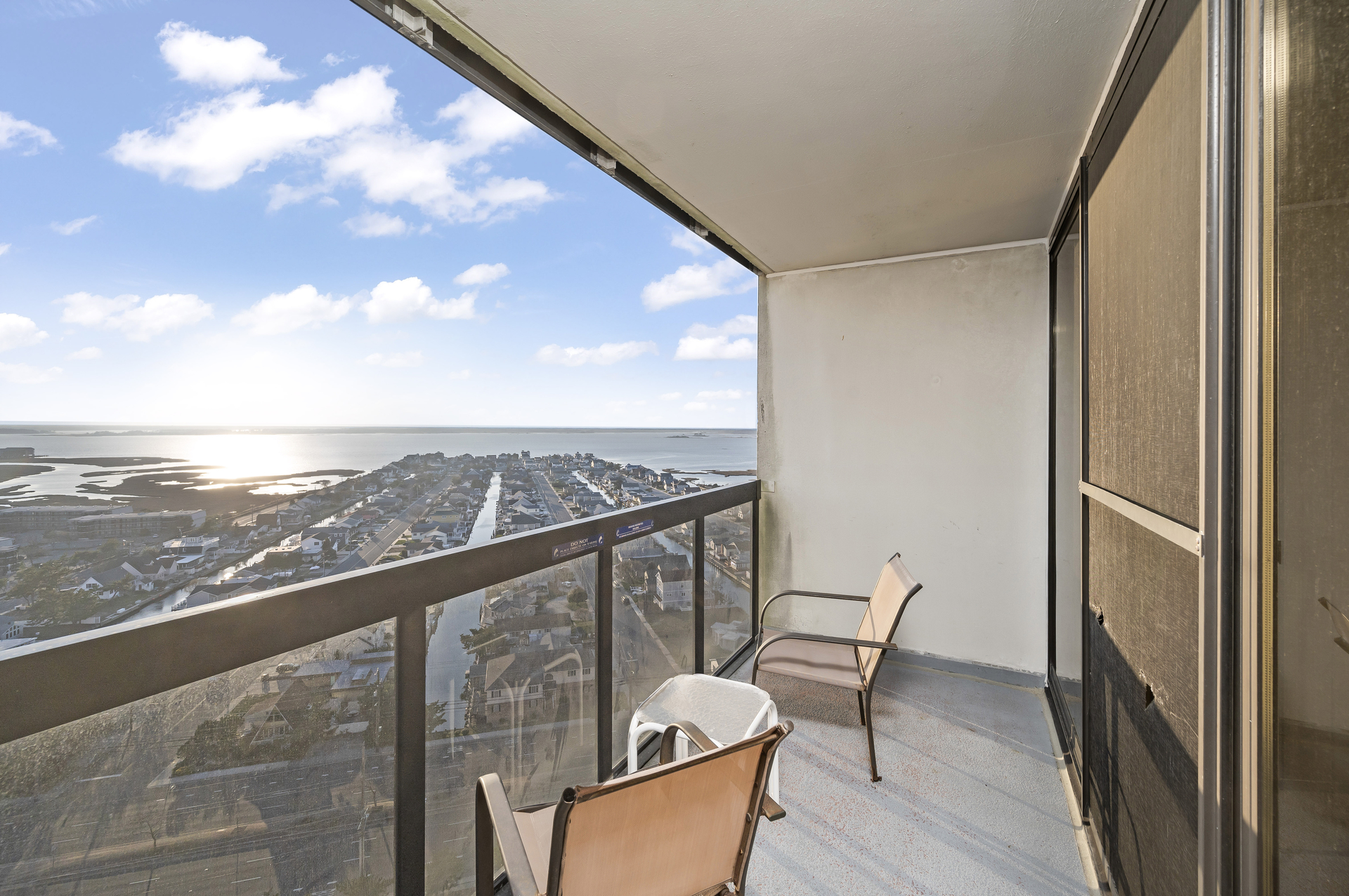 With Private Balcony Access, you can slip out to enjoy a Famous OC Sunset!