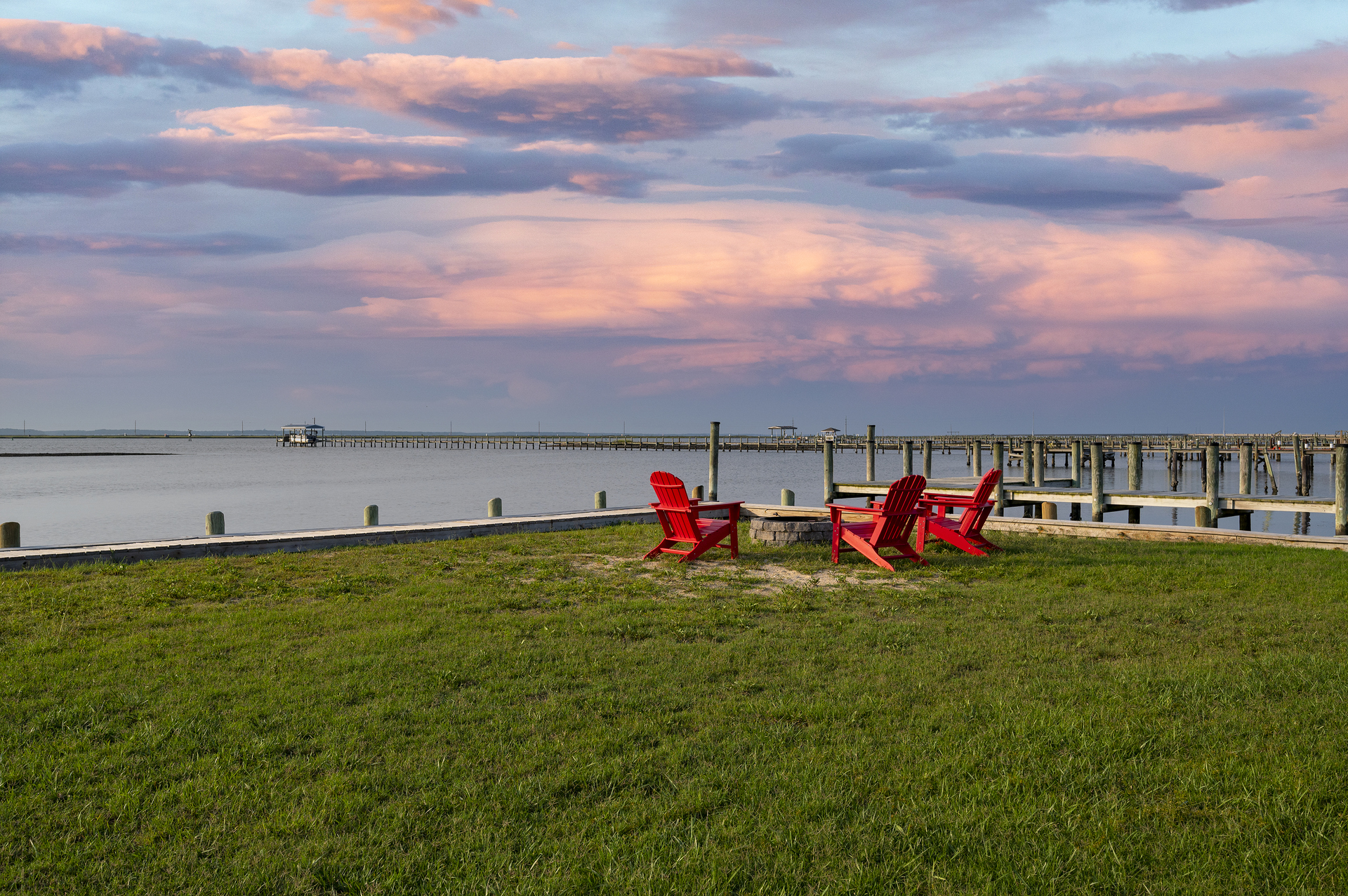 Relax by the Fire Put and share stories of the day's adventures.