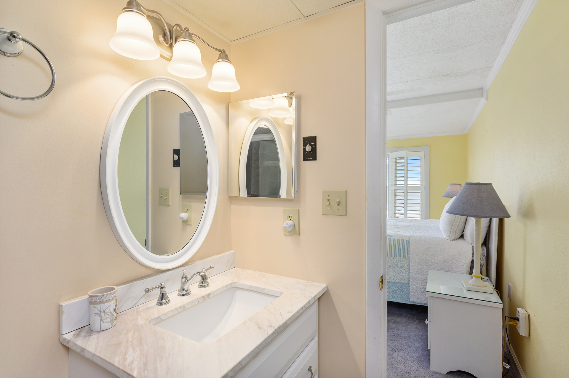 The Primary Suite's private bathroom