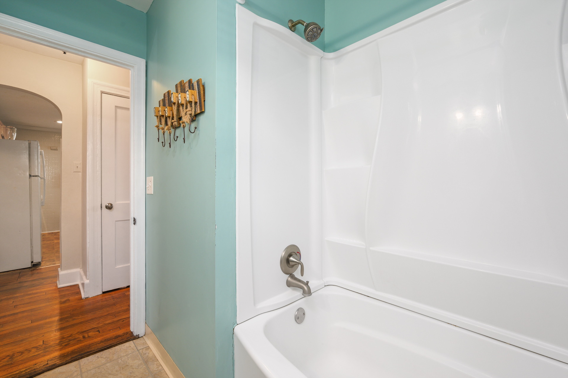 Bathroom 2 has been beautifully renovated and is home to a Tub/Shower Combo