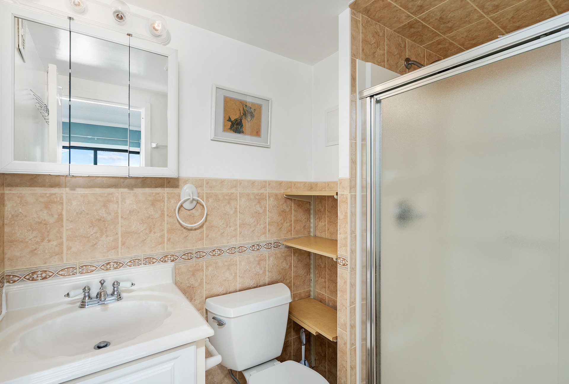 Private Master Bath features a Walk-In Shower.