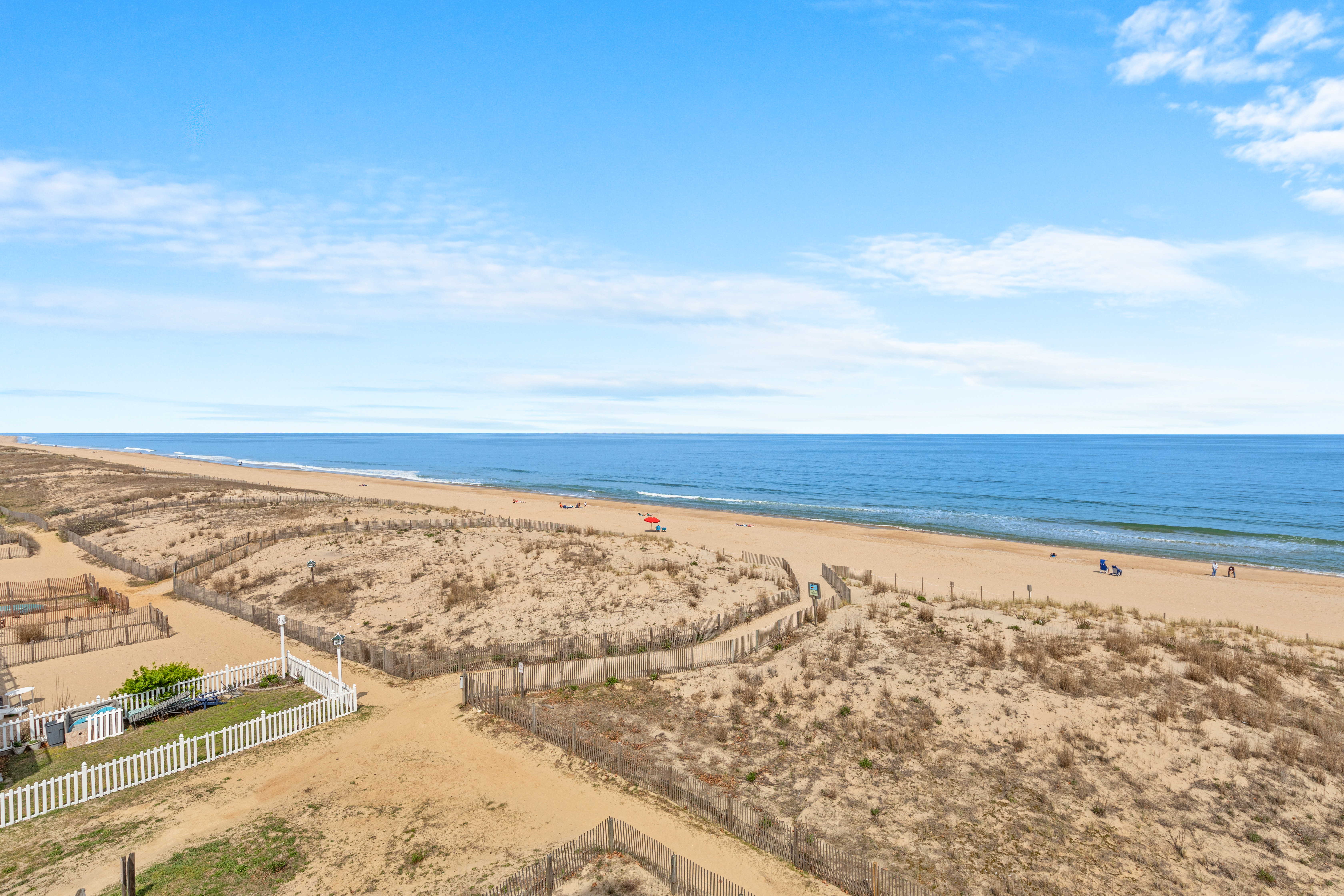 Private access to the Beach.