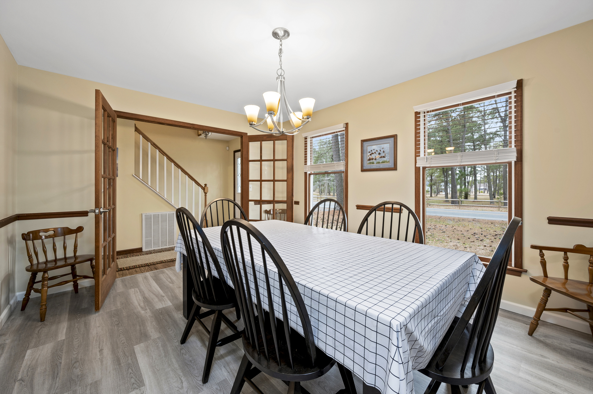 Huge Dining Area with plenty of room for the whole gang.