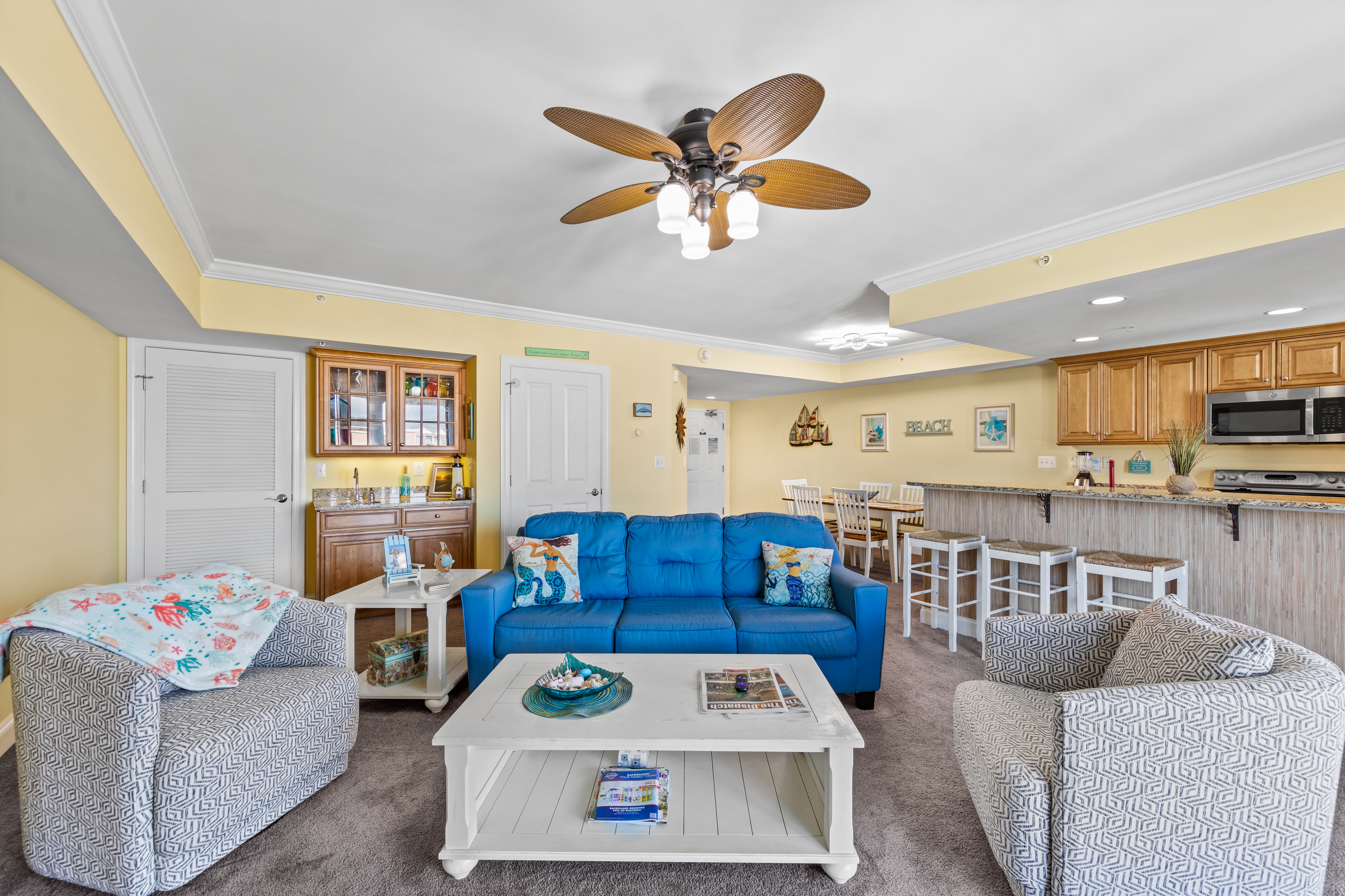 No better place to relax and unwind in the cooling AC and enjoying the Free Wi-Fi.