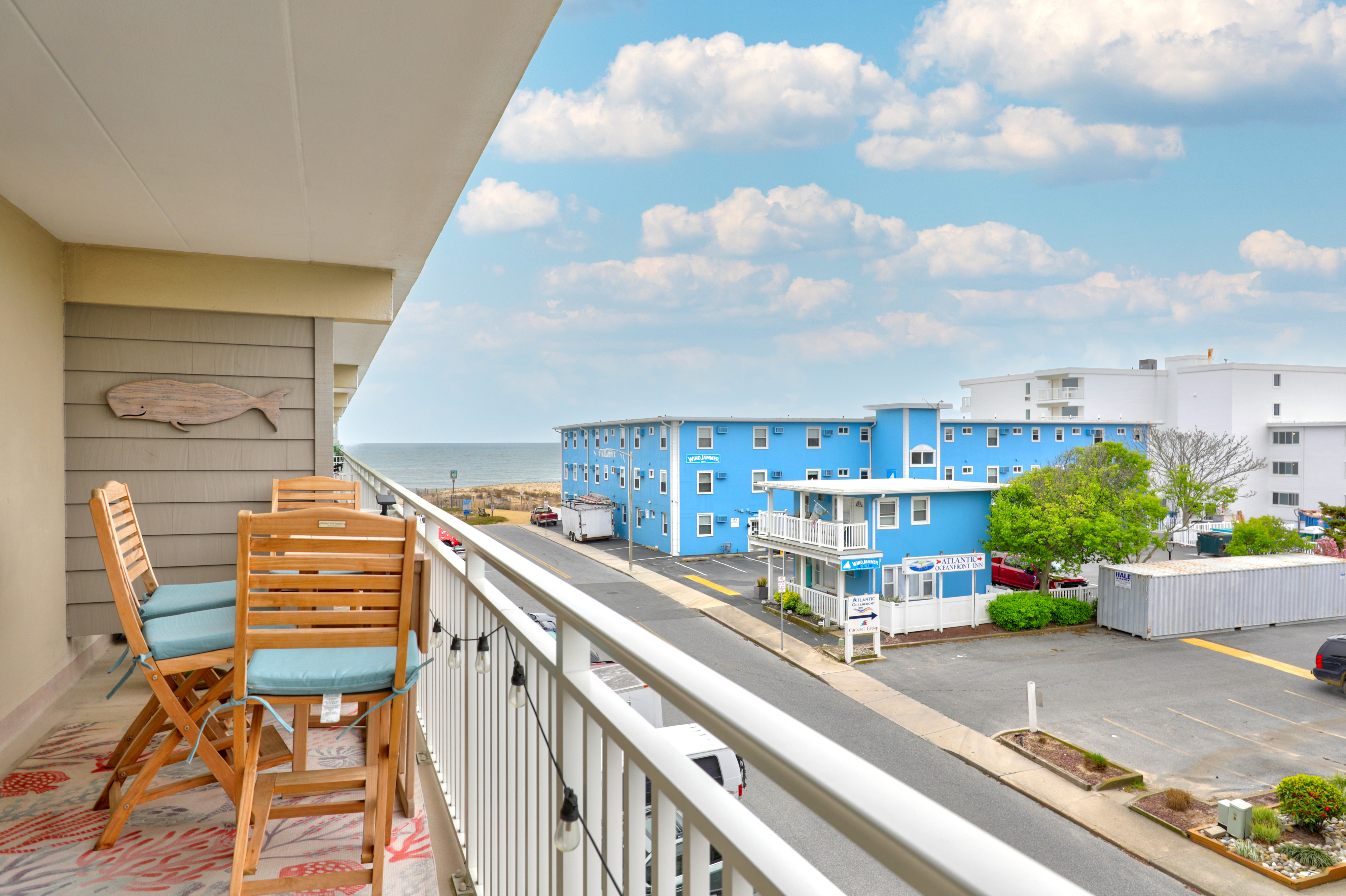 Breath in the salt air as you enjoy your morning coffee