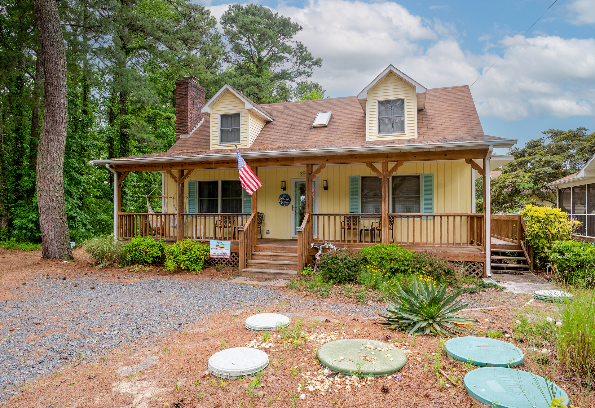 Classic Coastal Cape good looks and charm.