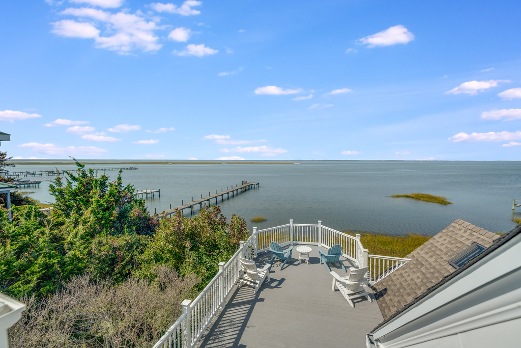 Magnificent Bay Views from the Primary Bedroom!