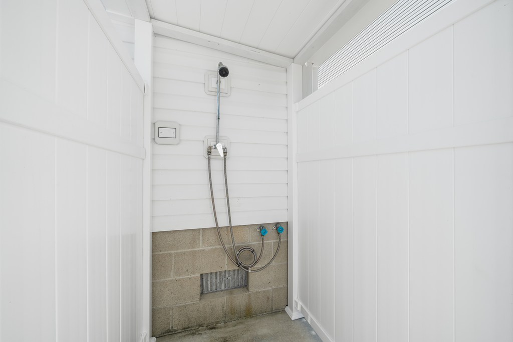 Brand New Outdoor Shower!