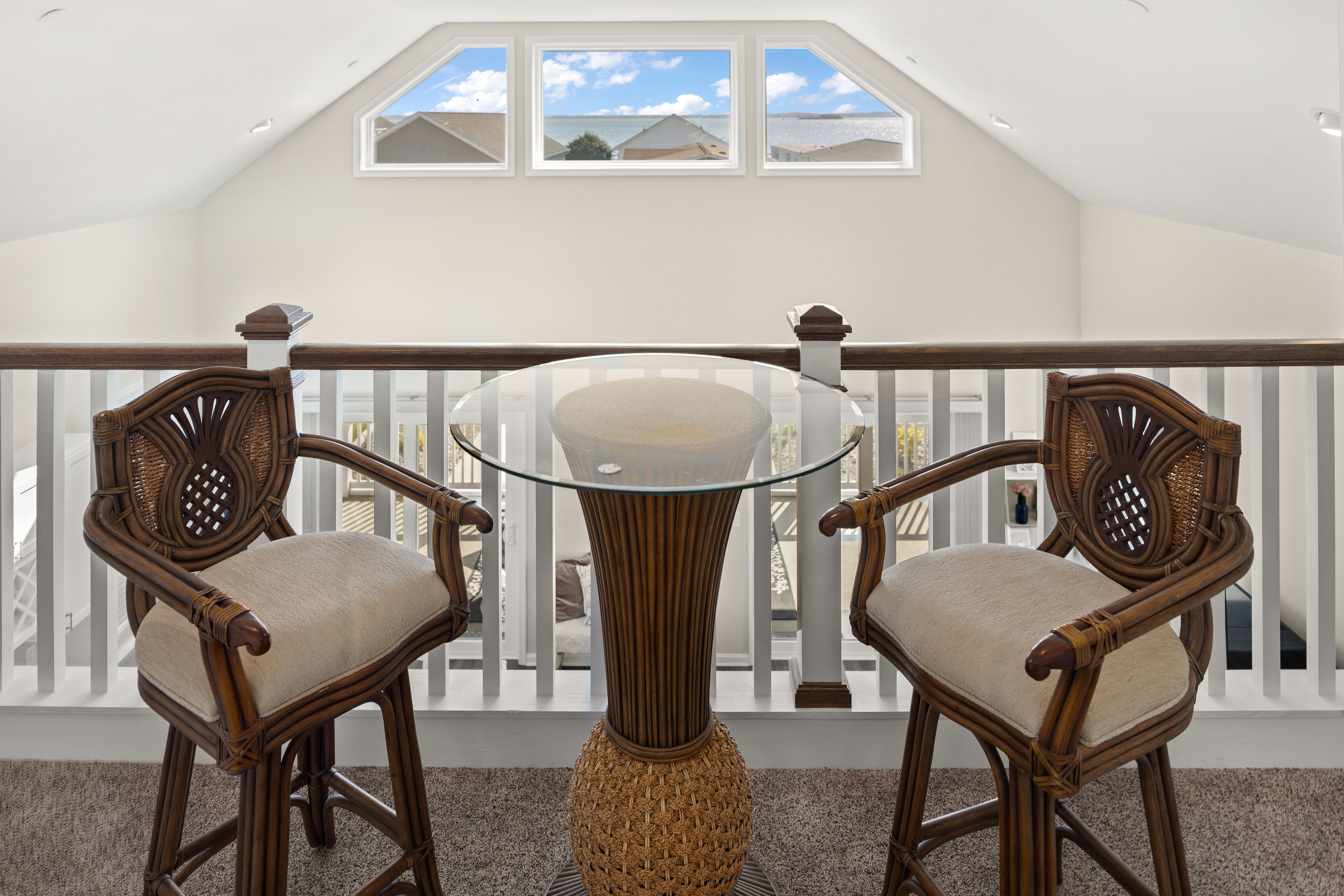 Sit with a good book while you enjoy relaxing in the 2nd floor loft sitting area.!