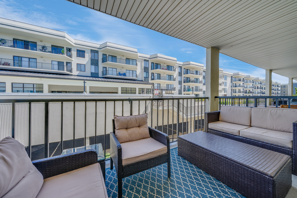 Enjoy the fresh air on your Private Balcony.
